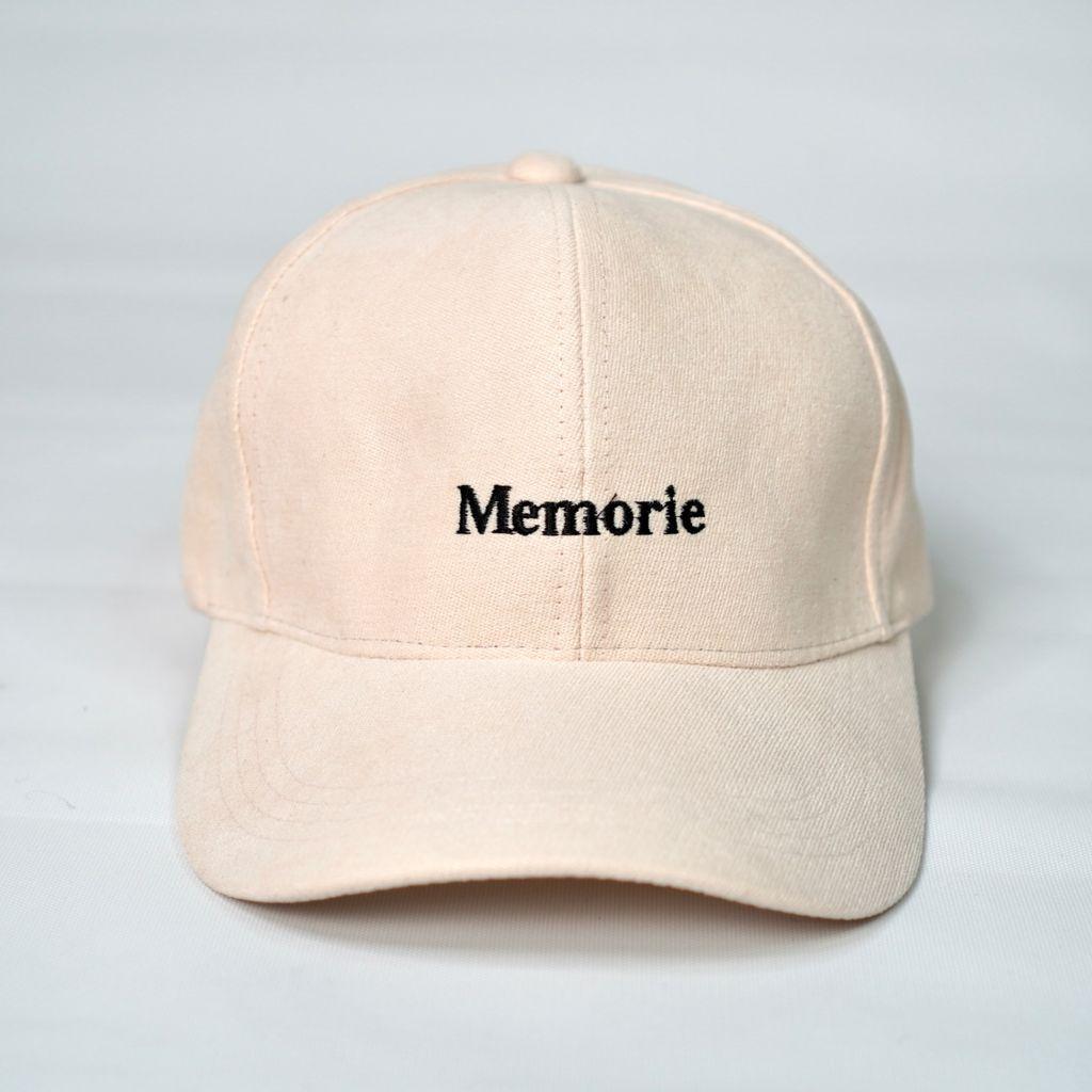 Mũ lưỡi trai ️ Nón kết thêu chữ Memorie phong cách Ulzzang form unisex nam nữ N01