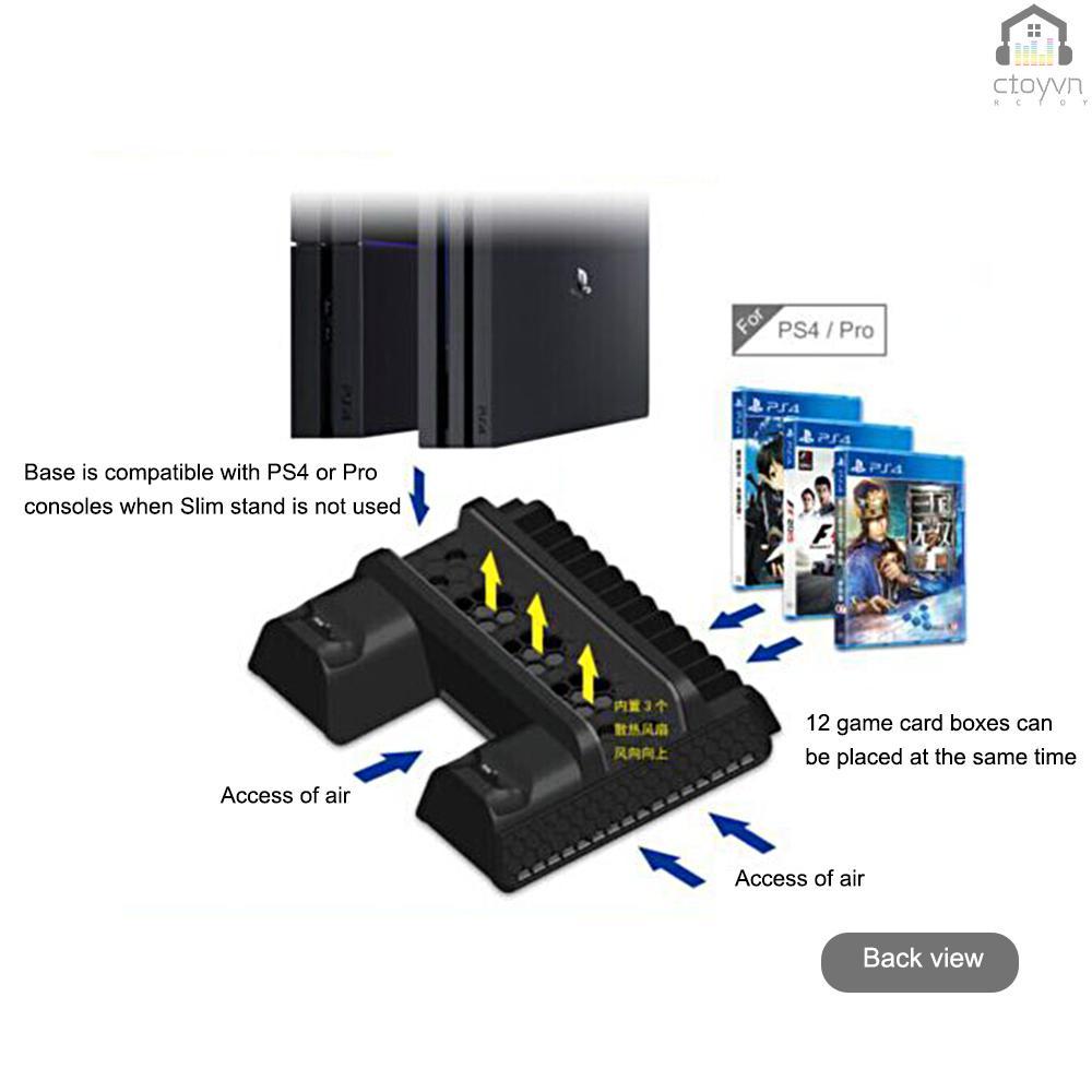 Đế tản nhiệt đứng đa năng cho PS4 SLIM PRO