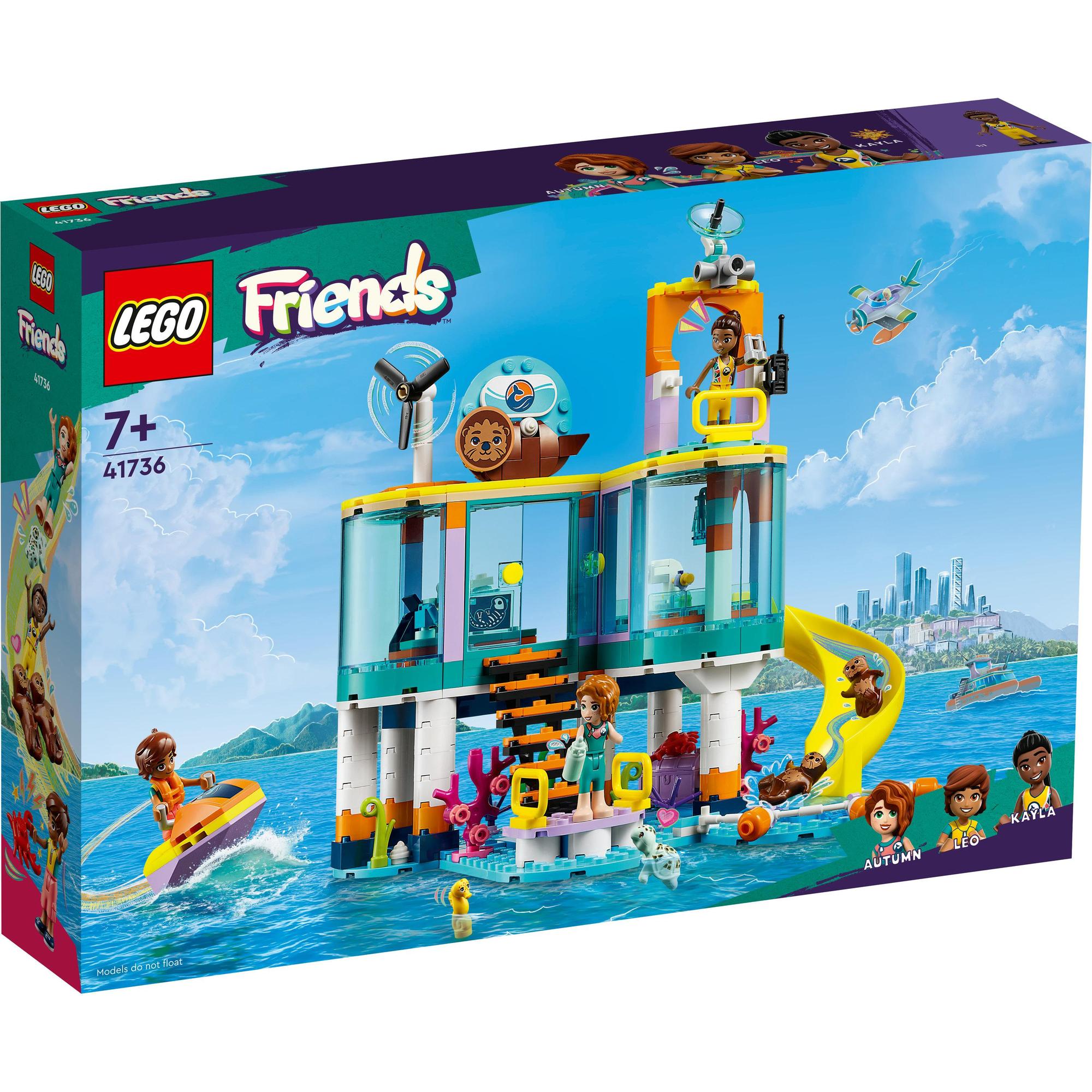 LEGO Friends 41736 Đồ chơi lắp ráp Trung tâm cứu hộ sinh vật biển (376 chi tiết)