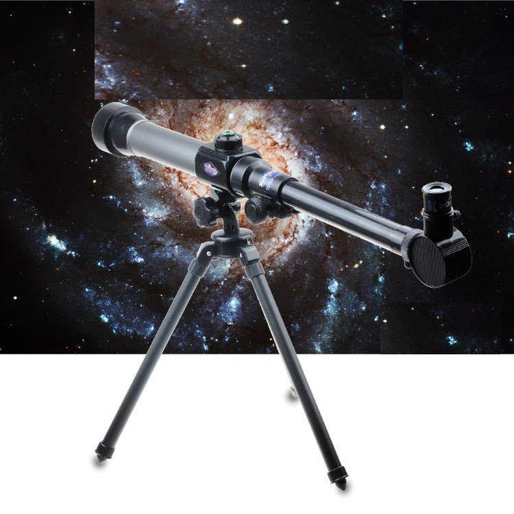 Kính Viễn Vọng Thiên Văn Khúc Xạ Telescope 40X Kèm Thị Kính Và La Bàn Cho Bé Khám Phá Thế Giới