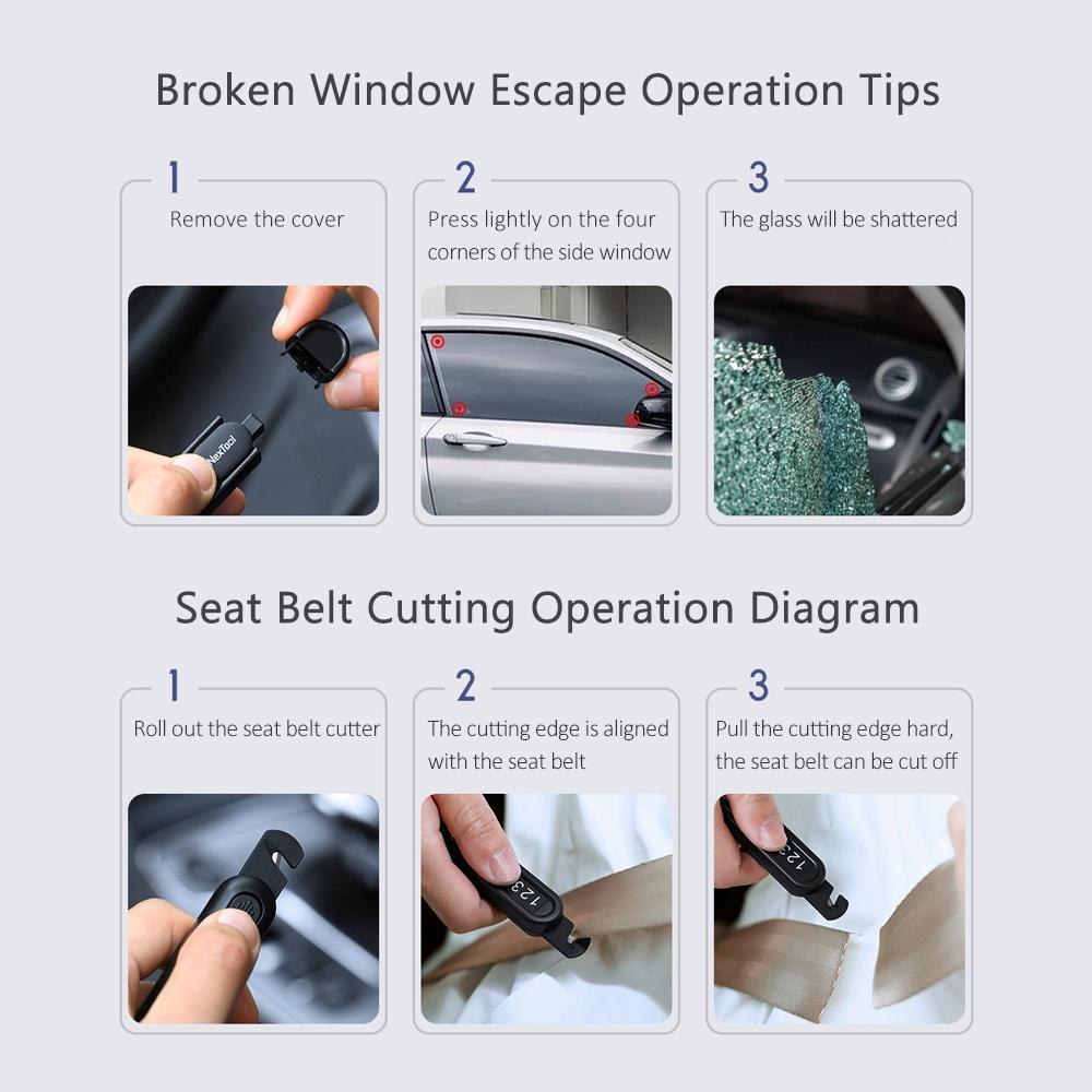 Thẻ Đỗ Xe Tạm Thời Kèm Kim Chỉ Số Xiaomi Youpin Nextool