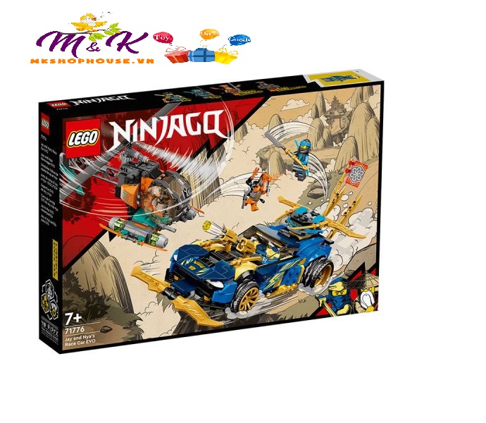 Đồ Chơi LEGO NINJAGO  Xe Đua Tốc Độ Của Jay &amp; Nya 71776