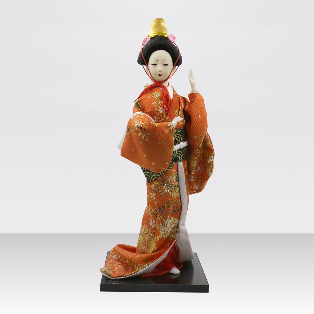 Búp bê Geisha cao 30cm mặc trang phục truyền thống Nhật Bản - mẫu Y67 (ảnh thực tế)