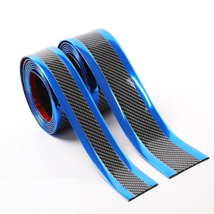 Cacbon dán cốp, dán bước chân chống xước xe ô tô - Rộng 50MM x Dài 2,5M: CB-02