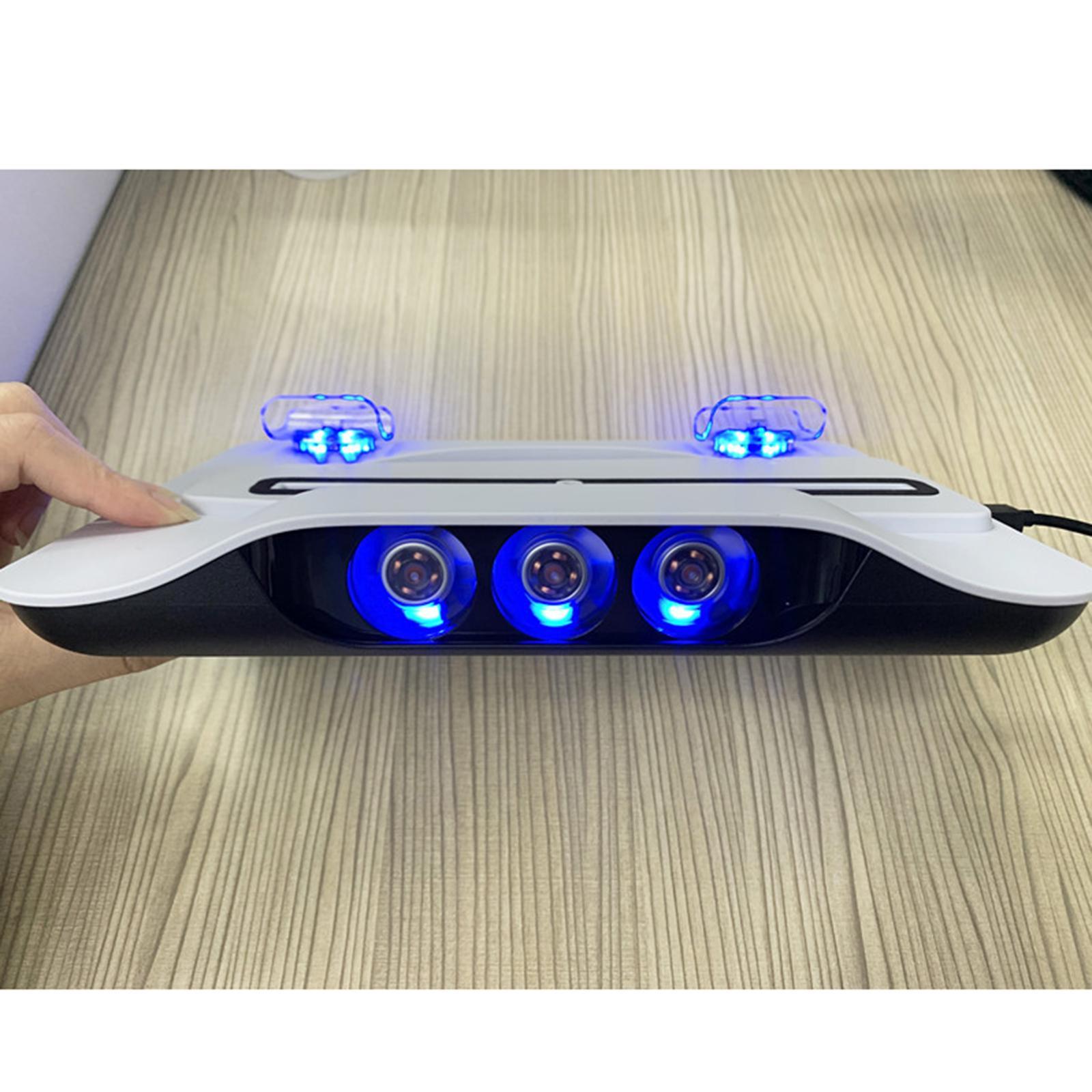 For PS5 Dual Controller Charger, Controller USB Charging Station Dock, with Cooling Fan Charging Station for Playstation5 Controller