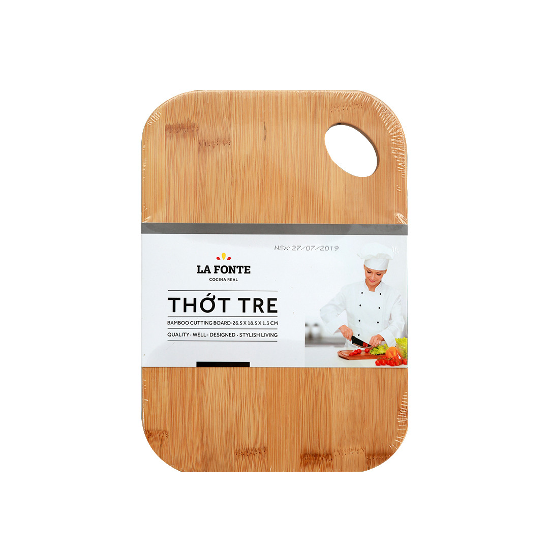 Thớt Tre La Fonte 34x23x1.3 Cm - 180596