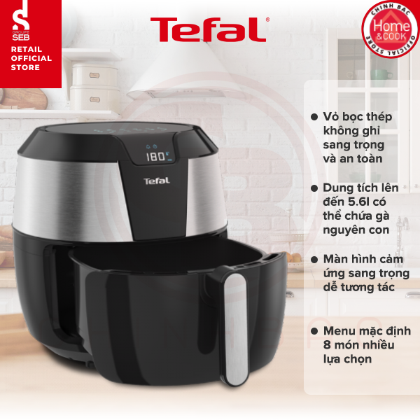 Nồi chiên không dầu Tefal EY701D15 - Hàng chính hãng