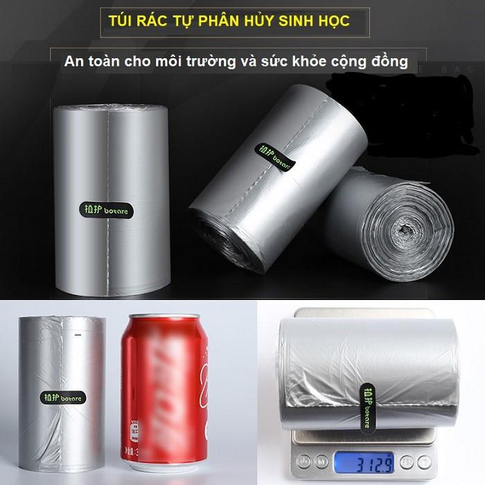 Cuộn 110 Túi Đựng Rác Tự Phân Hủy Tiện Lợi