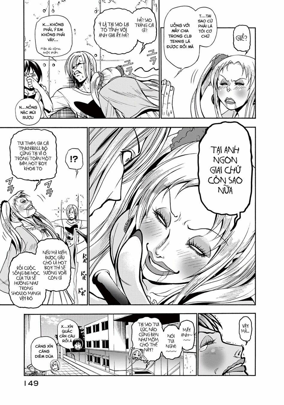 cô gái thích lặn - grand blue chapter 8 15