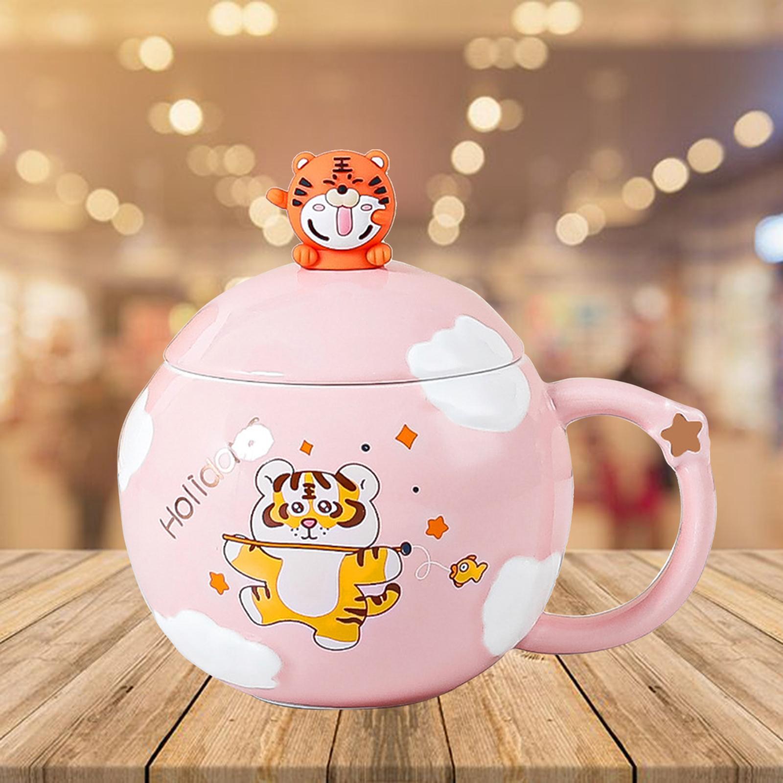 2 Pieces Creative Coffee Mug Cups Breakfast Juice Milk Water Cup Gifts