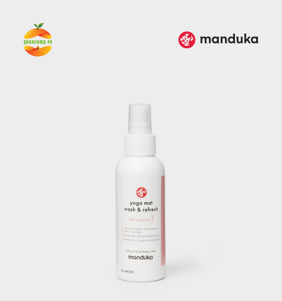 Dung dịch vệ sinh thảm yoga MANDUKA MAT WASH &amp; REFRESH