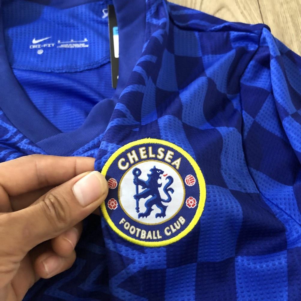 Áo Chelsea 2022 Bộ Quần Áo Bóng Đá CLB Chelsea 2022 Sân Nhà Màu Xanh phom 45-90kg