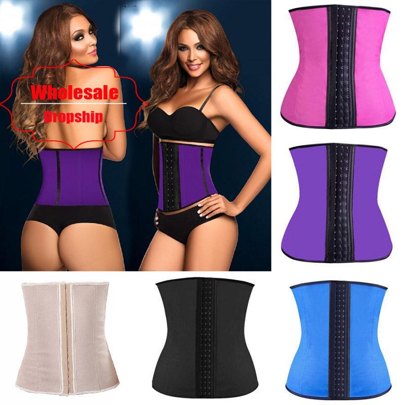 NINGMI Cao Su Tập Toàn Thân Sexy Nữ Định Đai Nịt Bụng Cao Su Shaper Đốt Giảm Béo Dây Lưng Áo Áo Ngực