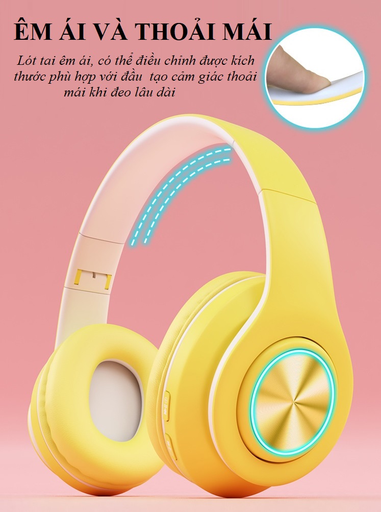 Tai nghe headphone không dây bluetooth Ibom