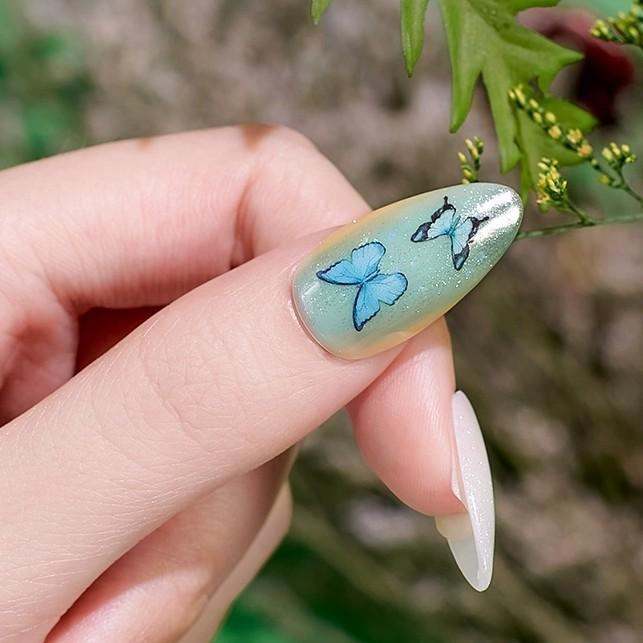 Sticker nails - hình dán móng 3D bướm