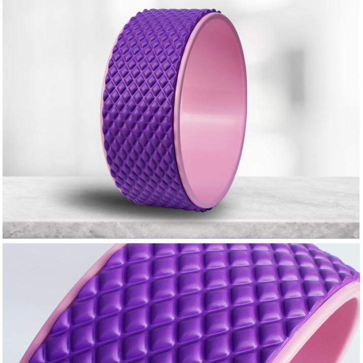 Vòng tập yoga gai massage 3D massage khung nhựa ABS chịu lực 200kg