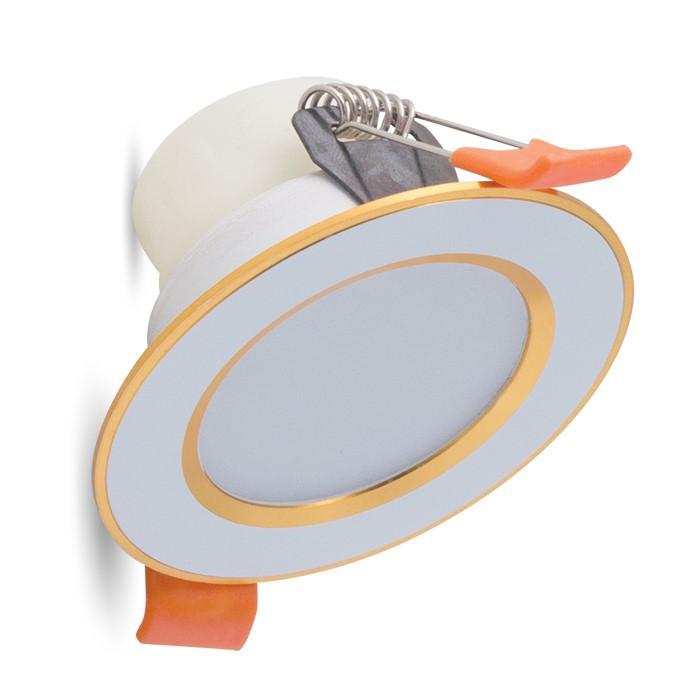 Đèn LED âm trần đổi 3 màu 3W Rạng Đông, khoét lỗ 60, vỏ nhôm đúc -