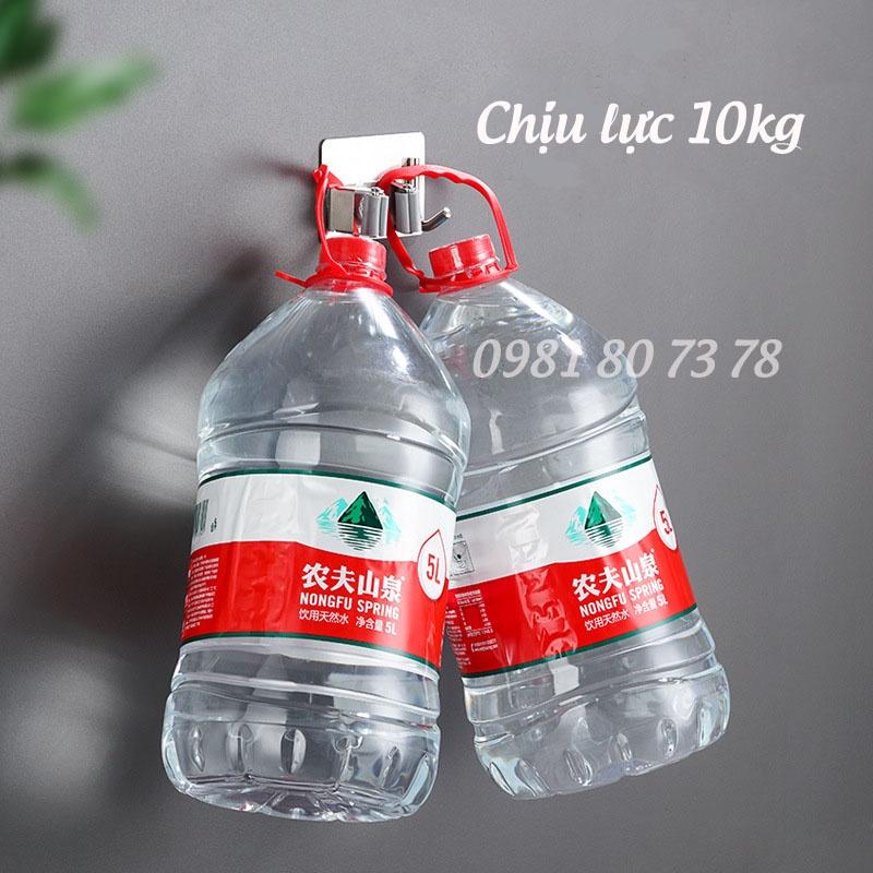 Móc treo chổi, cây lau nhà chán tường inox 304