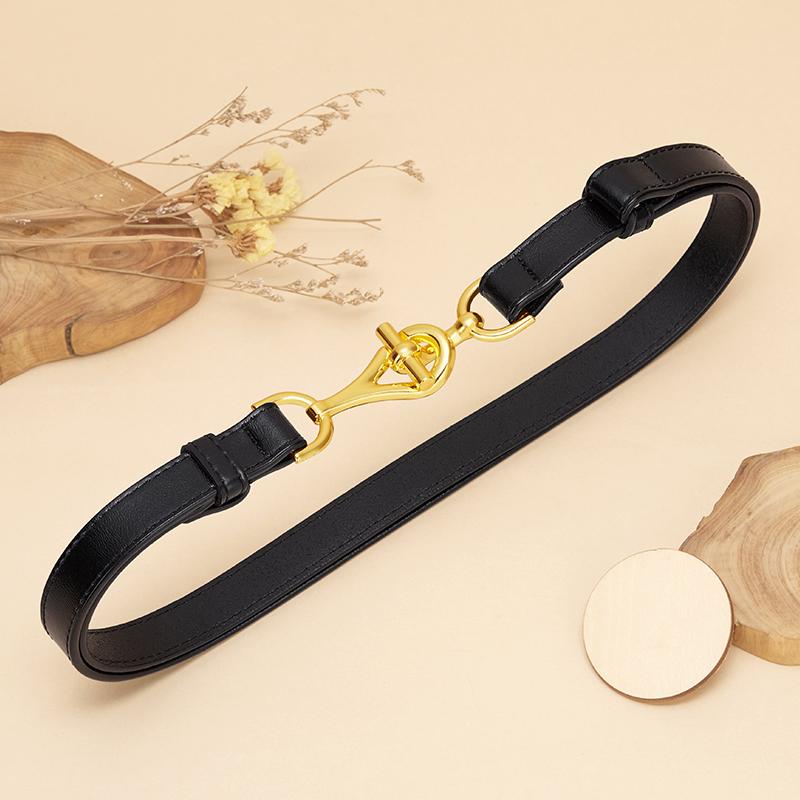 Cnoles Thiết Kế Đơn Giản Đồng Bằng Da Bò Thật Thắt Lưng Nữ Dây Thắt Lưng Thời Trang Jean Quần Váy Dây Thắt Lưng Da Dây Lưng