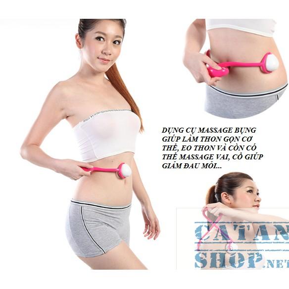 Cây Massage Bụng cầm tay siêu tiện dụng, Dụng cụ mát xa đa chức năng-GD443-MassageBung