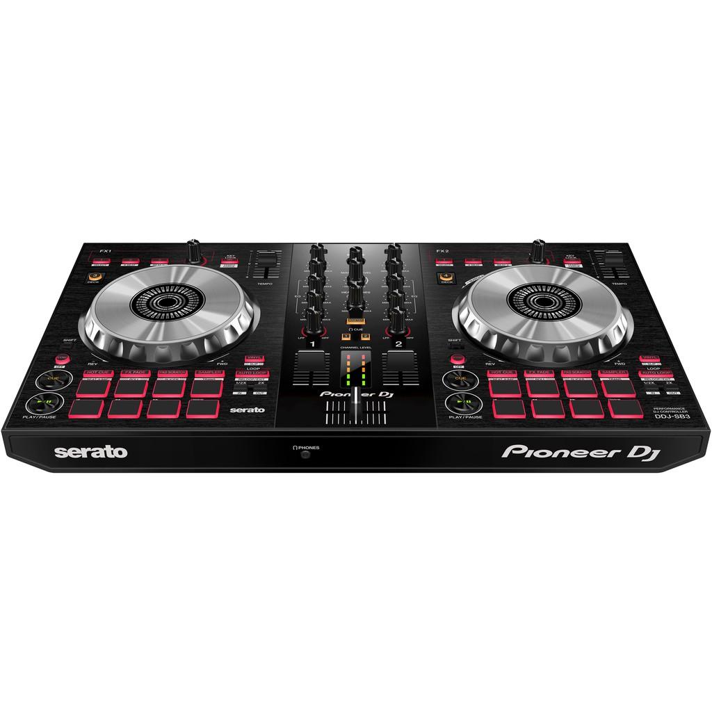 Máy DJ Controller DDJ-SB3 (Pioneer DJ) sử dụng Serato DJ - Hàng Chính Hãng