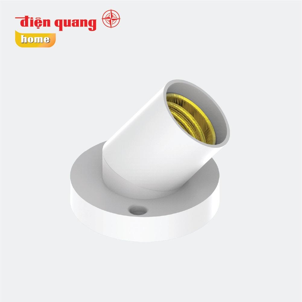 Hình ảnh Chuôi đèn xoay Điện Quang ĐQ LHR E27 - xoay góc 45 độ - 90 độ