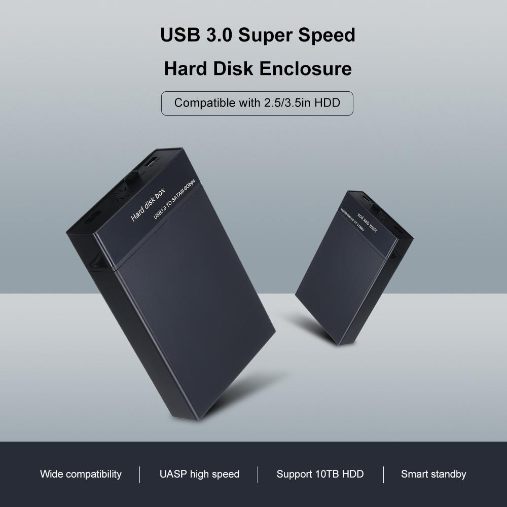 Ổ cứng HDD SSD 2,5 / 3,5 inch Thay thế cho Đầu cắm TV / Máy tính / PS4