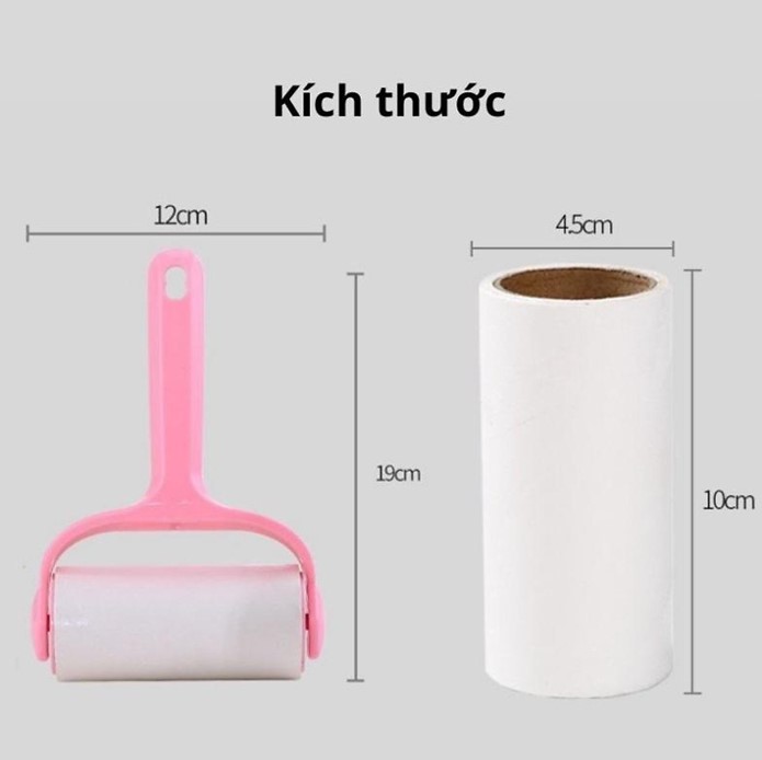 Lăn Bụi Quần Áo/ Sofa, Ga Giường Siêu Tiếp Kiệm TẶNG 1 CÂY LĂN BỤI