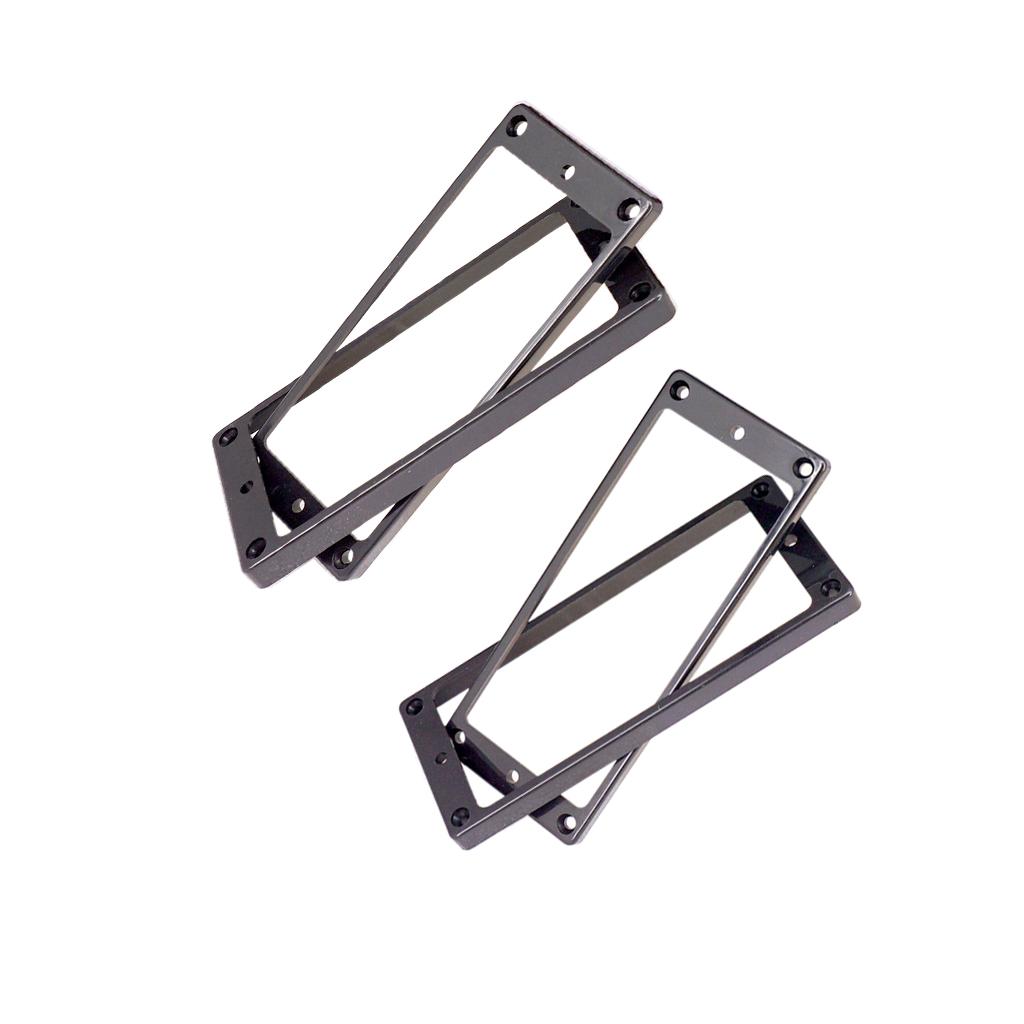 4x Bridge Neck Double Coil Humbucker Pickup  Frame for String Guitar