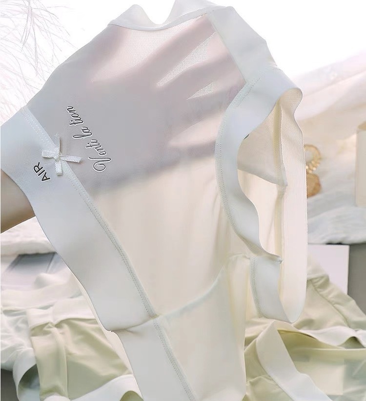Combo 5 Quần Lót Nữ Tàng Hình Su Lụa phối Chữ Siêu Nhẹ Thương Hiệu BAW X1