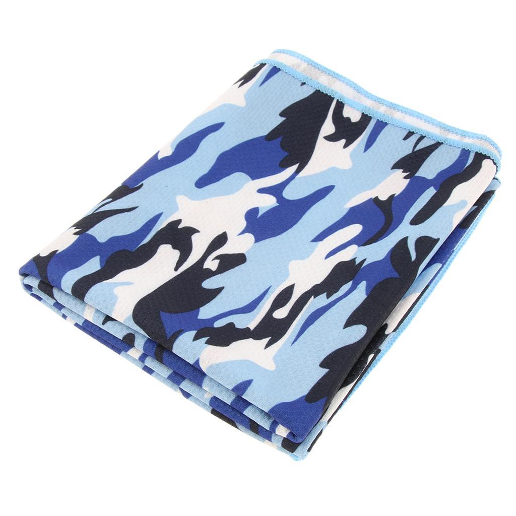 Instant Cooling Towel Reusable Chill Cool for Outdoor Sports Cycling Hiking Camping Gym