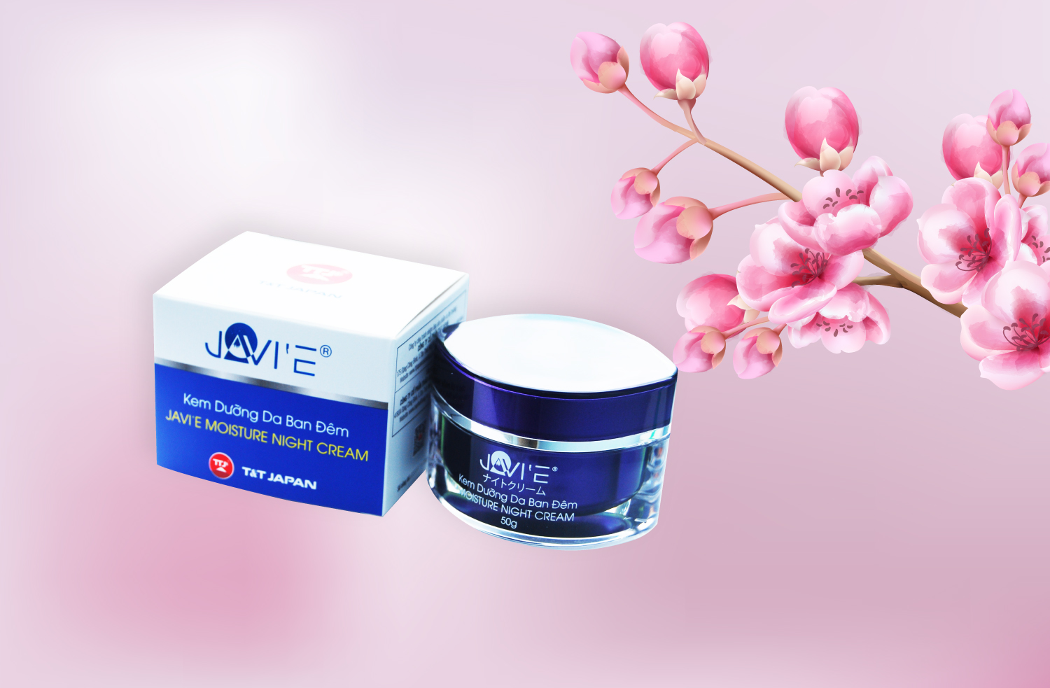 KEM DƯỠNG DA BAN ĐÊM JAVI'E MOISTURE NIGHT CREAM