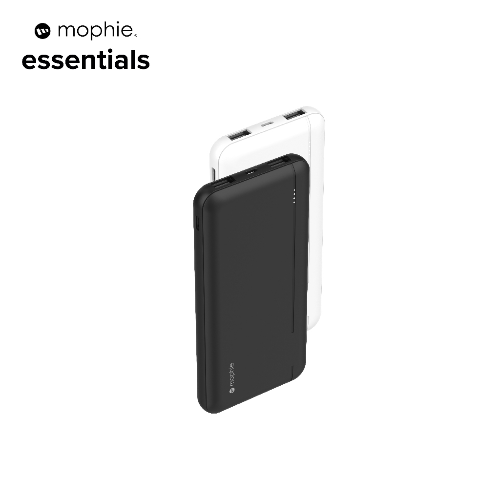 Sạc dự phòng Mophie Essentials 10.000mAh/20.000mAh 3.7V PD20W 2 USB-A 1 USB-C - Hàng chính hãng