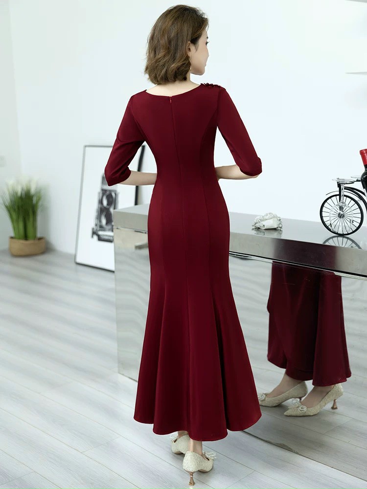 ĐẦM BODY DỰ TIỆC THÊU HOA CAO CẤP