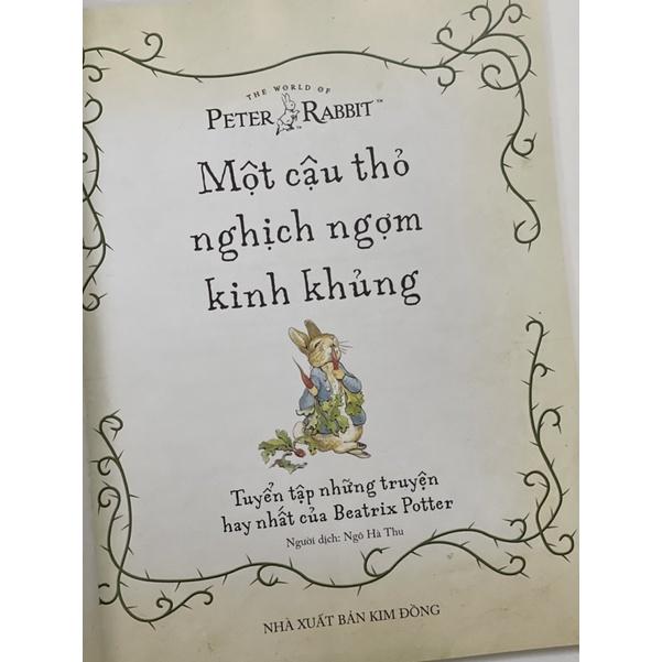 Sách - Một Cậu Thỏ Nghịch Ngợm Kinh Khủng: Tuyển Tập Những Truyện Hay Nhất Của Beatrix Potter