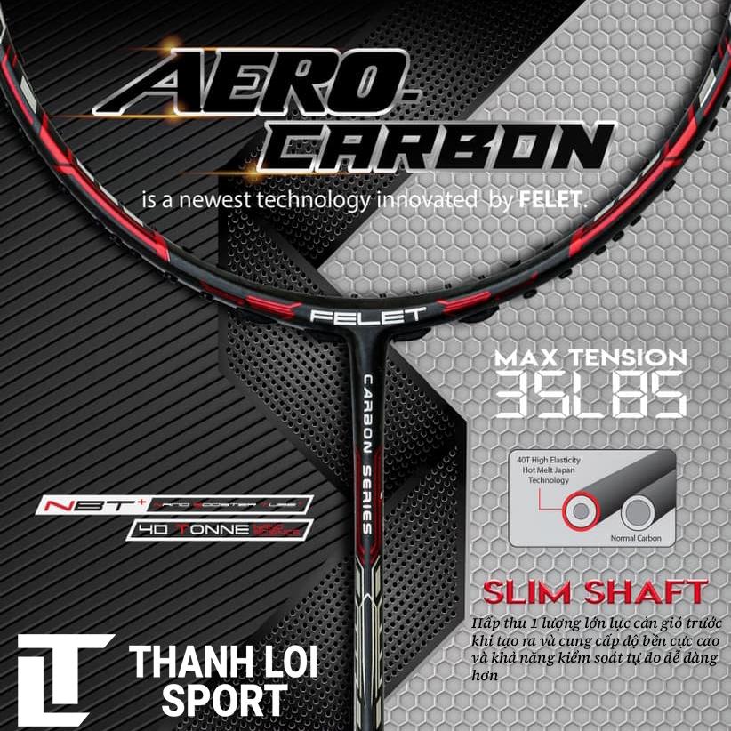 Vợt Cầu Lông Fr Aero Carbon Sản xuất, nhập khẩu Malaysia