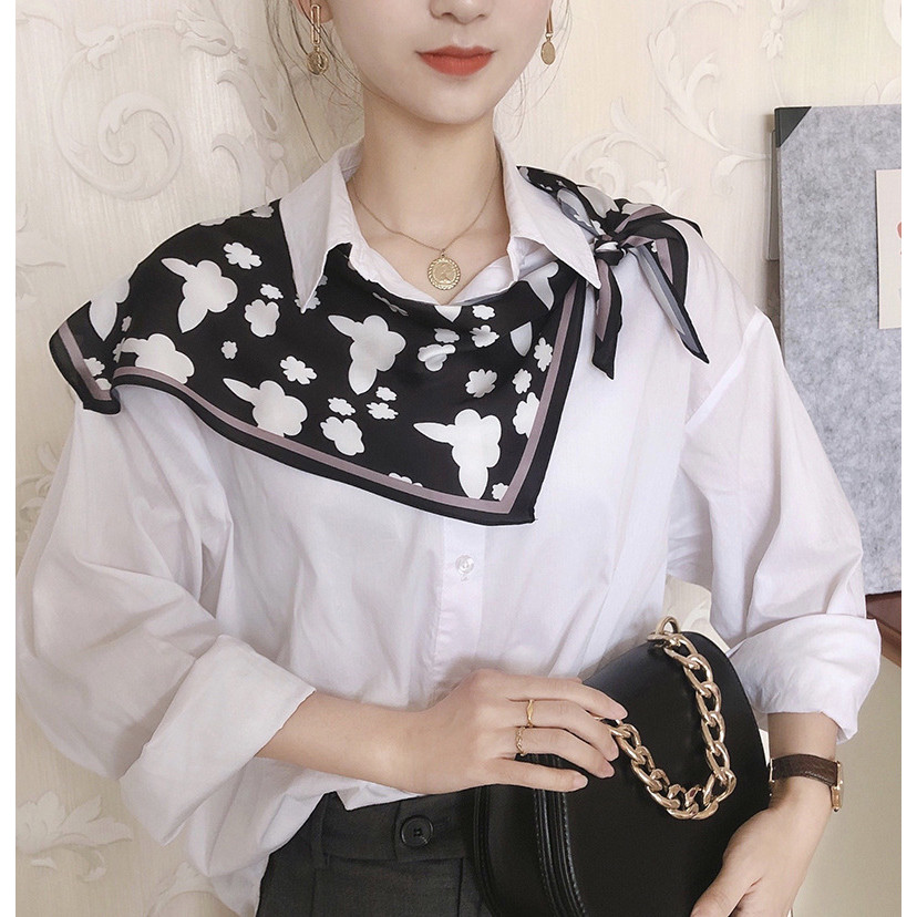 Khăn lụa mẫu mới dễ thương AKL99