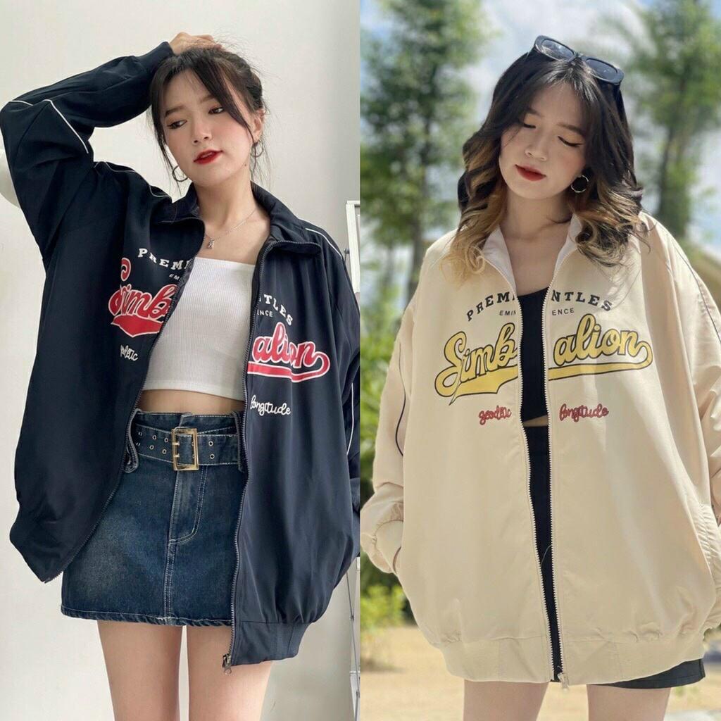 Áo Khoác Dù 2 Lớp Nam Nữ Nhiều Mẫu Unisex Form Rộng Bomber Jacket Life