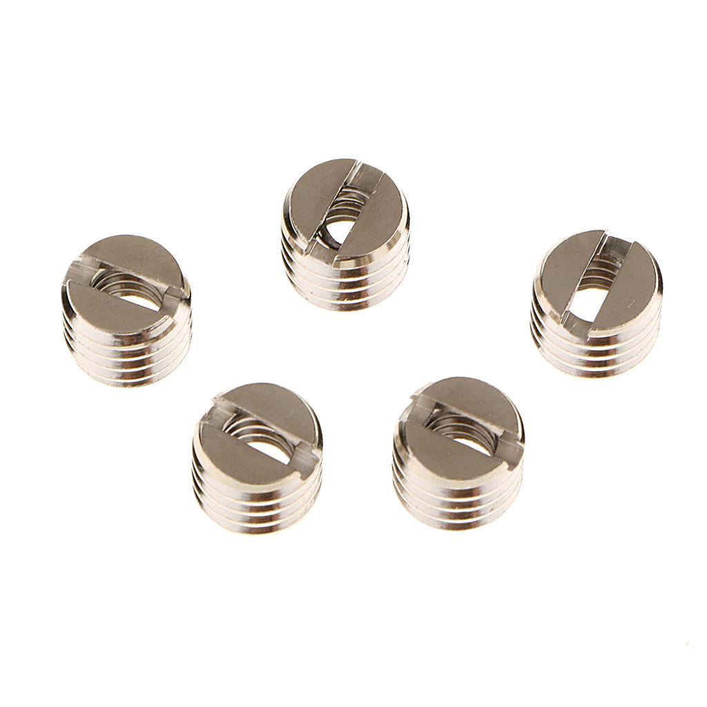 Camera 1/4"-20 to 3/8"-16 Reducer Bushing Convert Screw Adapter for Tripod,Monopod, Ballhead, Stand and Video Light DSLR SLR