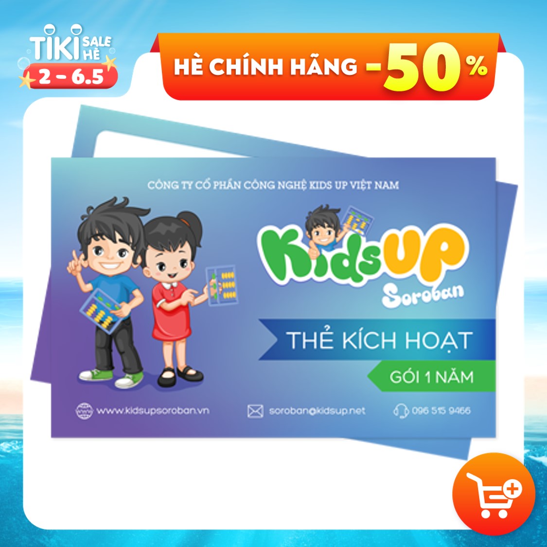 - KidsUP Soroban - Học toán tư duy kiểu Nhật