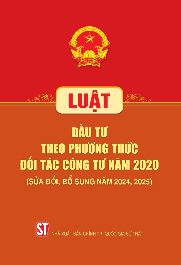 Luật Đầu tư theo phương thức đối tác công tư (hiện hành)