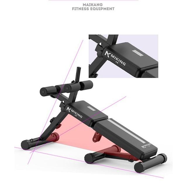 Ghế tập gym gấp gọn - ghế tập bụng đa năng tại nhà - dụng cụ thể hình