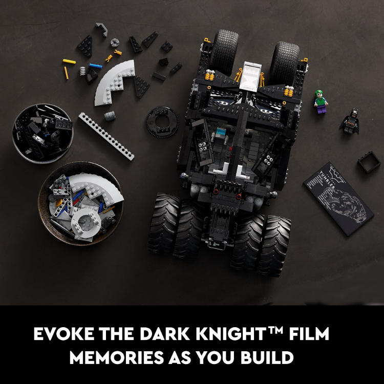 LEGO ADULTS 76240 Siêu Xe Chiến Đấu Batmobile Tumbler (2049 chi tiết)