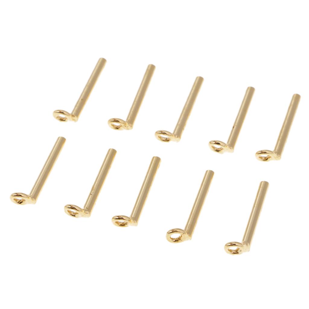 10 Cái Cần Câu Hướng Dẫn Cần Câu Set Set Repair Kit DIY Rod Tips Eye Rings