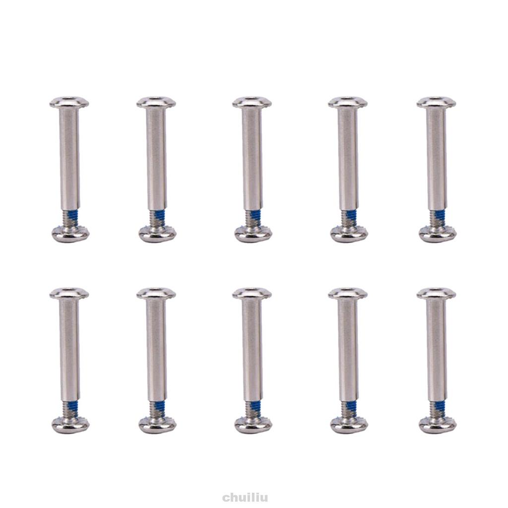 Set 10 bánh xe ván trượt bằng sắt mạ kẽm chuyên nghiệp dễ lắp đặt