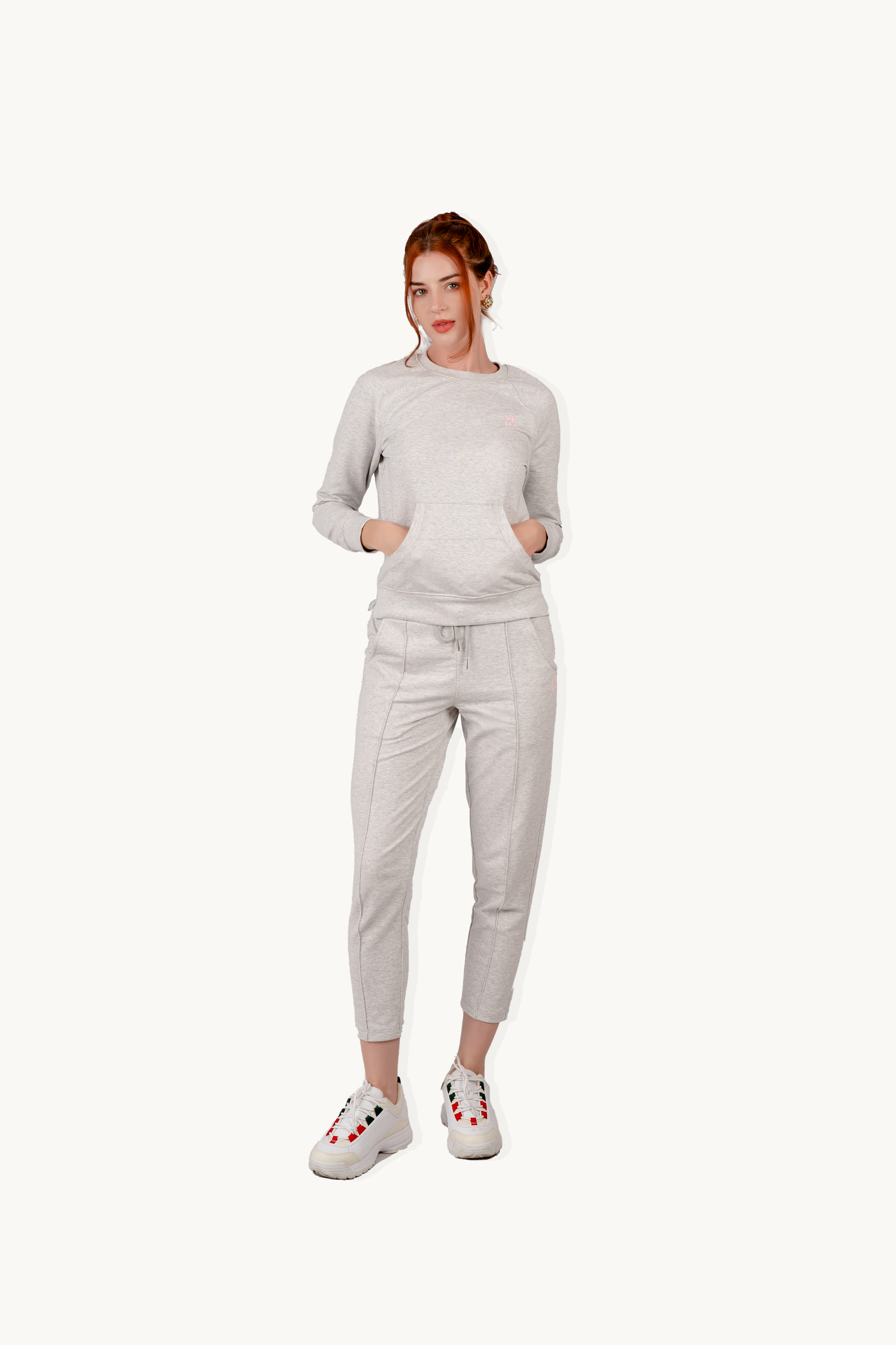 Áo Hoodie Vera vảy cá trơn in - V0430