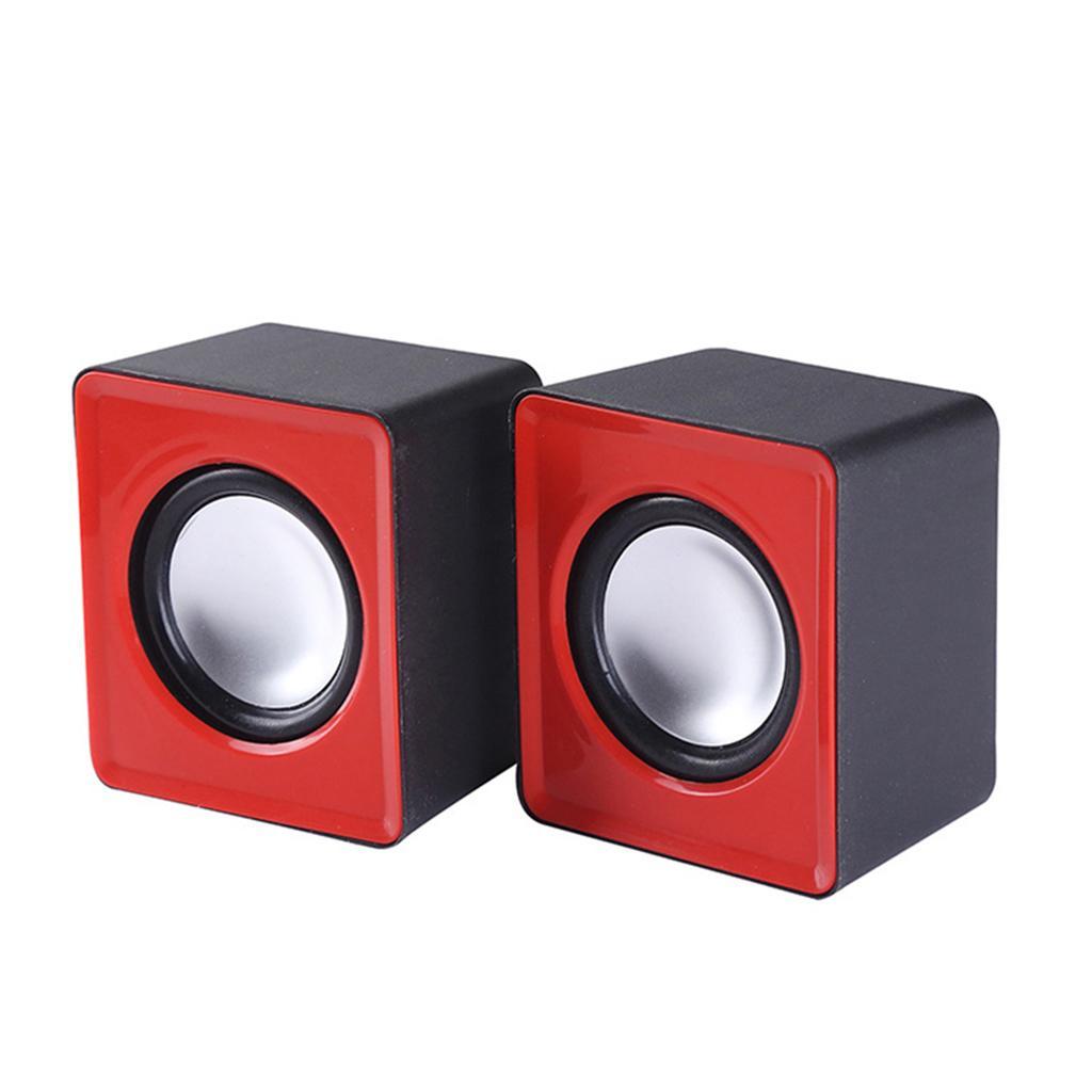 Mini Computer Speakers Subwoofer Audio Supplies Gift for Home Use Desktop