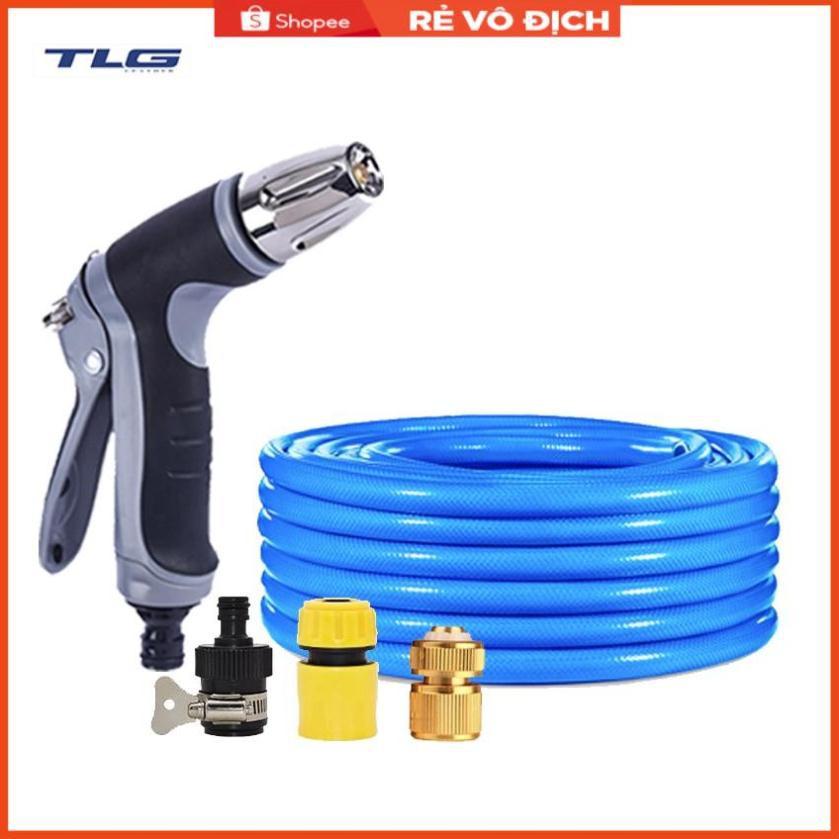 Bộ dây và vòi xịt rửa xe tưới cây tăng áp 15M 206817