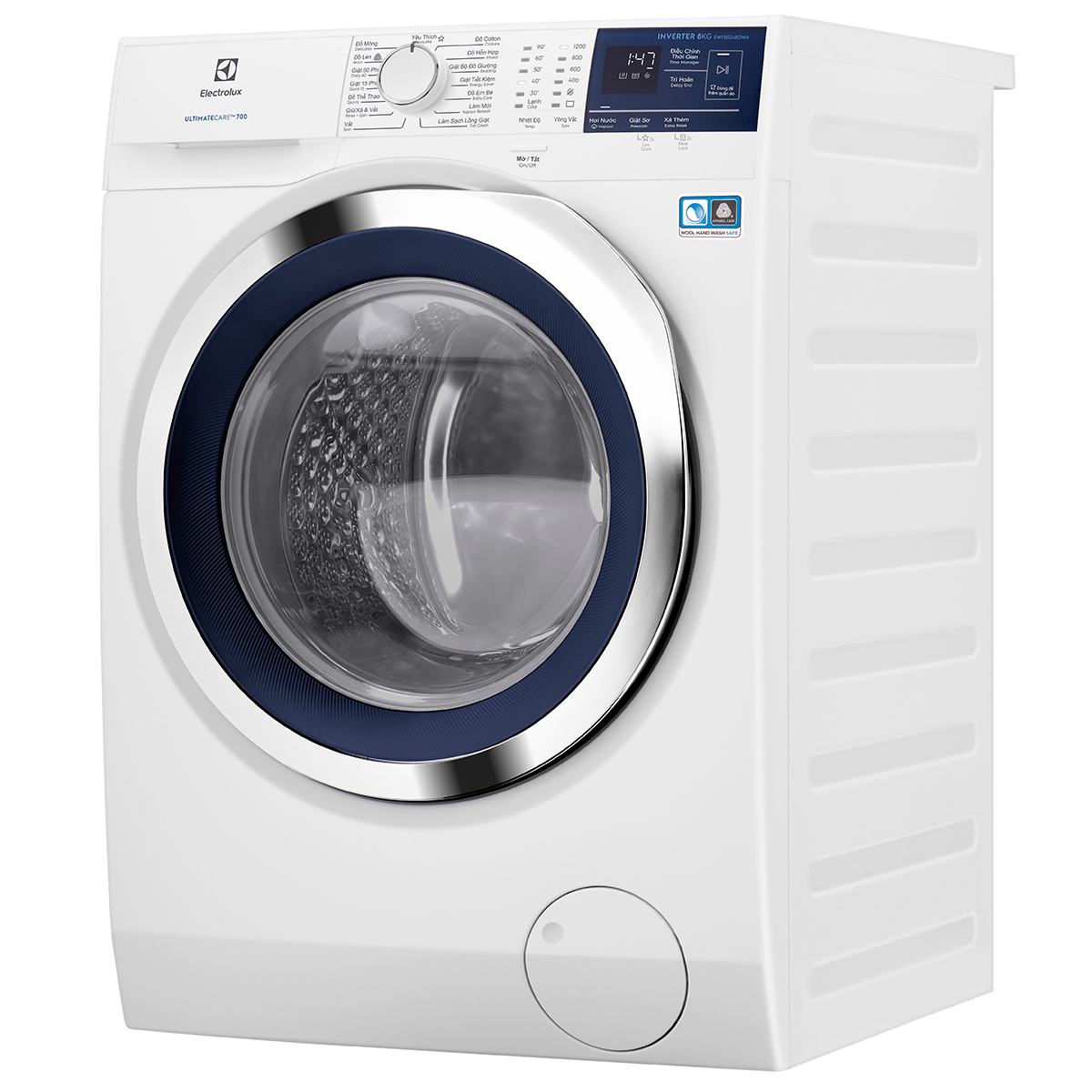 Máy Giặt Cửa Trước Inverter Electrolux EWF8024BDWA (8kg) - Hàng Chính Hãng