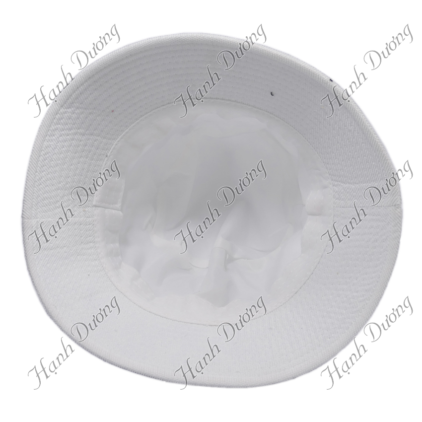 Nón bucket trơn vải nhung tăm gân nổi thời trang - Hạnh Dương